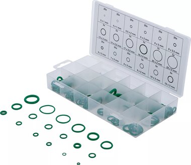 Bgs Technic O-ring-assortiment HNBR diameter 3 - 22 mm 225-dlg