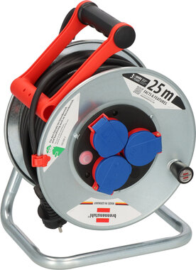 Kabelhaspel 25m IP44 H05RR-F 3G1,5