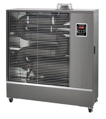 Infrarood dieselstraler Pro 13 kW silver 140-750 m³