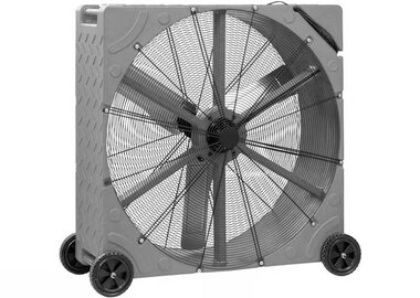 Mobiele ventilator PE diameter 1070mm 470W 230V