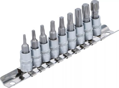 Bgs Technic Dopsleutelbitset (1/4) T-profiel (voor Torx) T10 - T50 9-delige