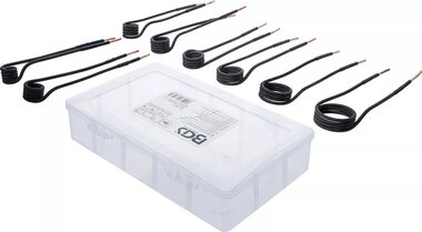 Bgs Technic 8-delige Induction Coil Set, Flat Type, voor inductie Heater BGS 2169
