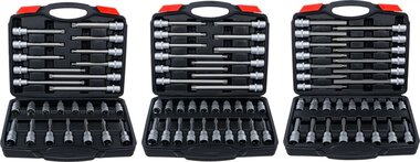 Dopsleutelbitset 12,5 mm (1/2) 88-dlg