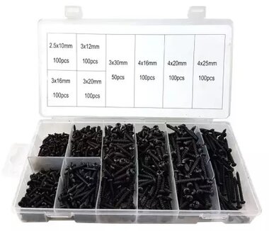 Self Tapping Screw Assortment 750pc
