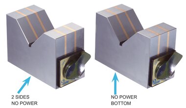 Magnetisch V-blok 8 mm - 120 mm
