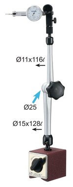Magnetische basis klemkracht 100 kg