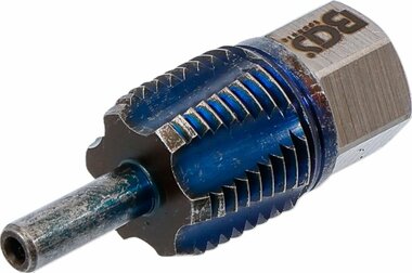 Draadsnijplaat met geleidepin voor temperatuursensoren M16 x 1,5