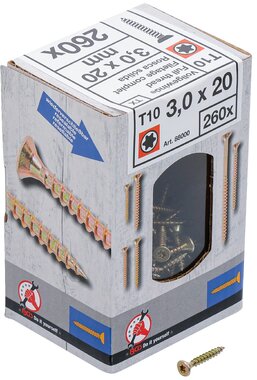 Multischroeven T-profiel (voor Torx)