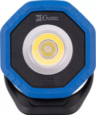 Pocket-bouwlamp met draadloos opladen, COB-LED Twin Beam 2-in-1