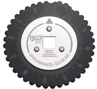 Bgs Technic Hoekmeter voor hoekkoppel 12,5 mm (1/2) aandrijving