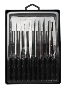 Bgs Technic Diamantvijlset recht 140 x 3 mm 10-delig