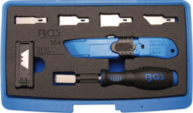 Bgs Technic Gereedschapset schraper & mes 27-delig