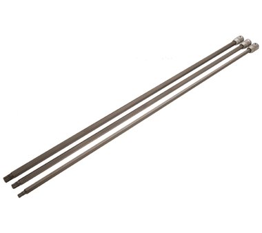 Bgs Technic Dopsleutelbitset lengte 800 mm (1/2) veeltand (voor XZN) voor VAG 3-dlg