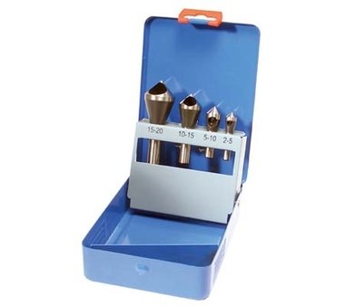 Bgs Technic Tapered Countersink Set Punched 4 delig