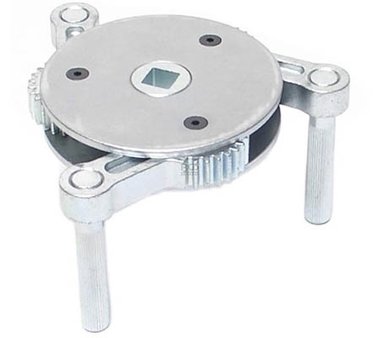 Oliefilterspin, 3-armen voor oliefilter diameter 115 - 160 mm
