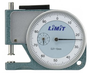 Analoge diktemeter 10 mm zakmodel