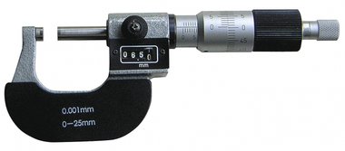 Buitenmicrometer met teller 25-50 mm