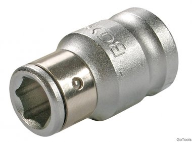 Bgs Technic 3/8 adapter met behouden van ball, f. 8 mm bits