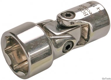 Bgs Technic 3/8 universal Kniestuk dop, 17 mm