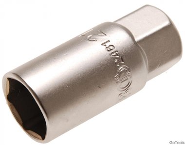 Bgs Technic Bougiedopsleutel zeskant 12,5 mm (1/2) 20,8mm