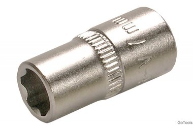 Bgs Technic 1/4  pro torque dop, 7 mm