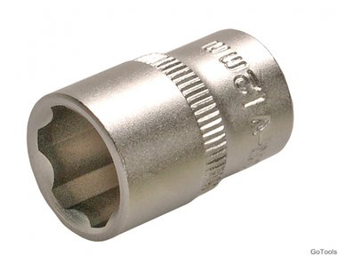 Bgs Technic 1/4  pro torque dop, 12 mm