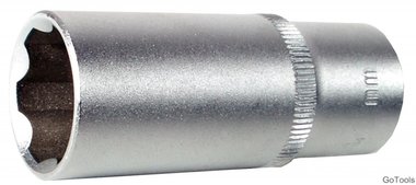 Bgs Technic 1/2 diepe dop, super lock, 13 mm