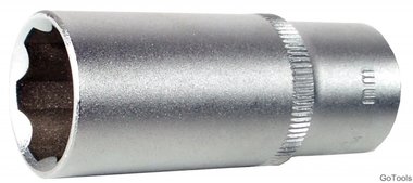 Dopsleutel Super Lock diep 12,5 mm (1/2) 21mm
