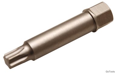 Bgs Technic Bit t50x64 mm met 12 mm externe zeshoek met bal