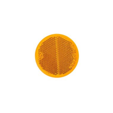 Reflector oranje 60mm zelfklevend
