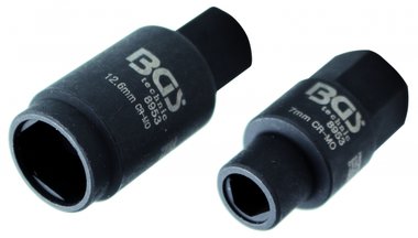 Bgs Technic 3-pt. dop voor injectie pompen, 7 en 12,6 mm