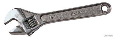 Verstelbare moersleutel 150 mm, 19 mm