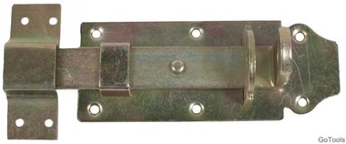 Bolt lock met riem, 125 x 50 mm