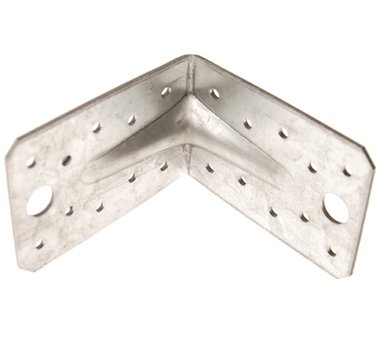 Hoekplaat Joint, 90x90x65x2.5 mm, gegalvaniseerd