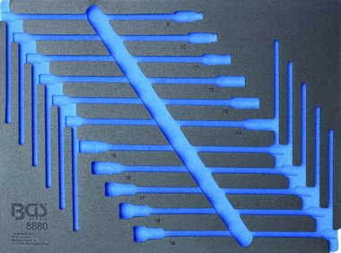 Bgs Technic Gereedschapsbakje 3/3, leeg voor artikel BGS 8880