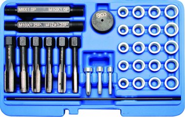 Bgs Technic Repair Kit voor gloeibougies Threads, 33 stuks.