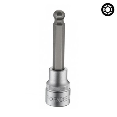 Kogelinbus bit doppen 3/8 (100mmL) 4mm