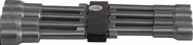 Bgs Technic Dop Set, extra lang, met 6-pt. Boor Shaft, 6-13 mm