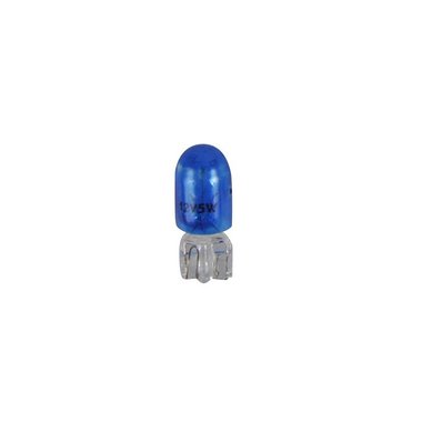 Autolamp 12V 5W T10 W2,1x9,5d blauw x2 stuks