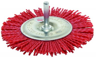 Bgs Technic Nylon borstel, 100 mm, 6 mm Shaft