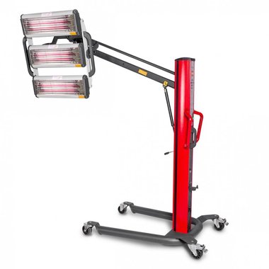 Infrarood lakdroger met 3 lampen