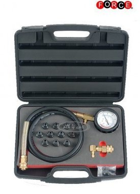 Oil pressure tester set 12-delig