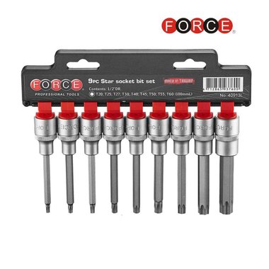 1/2 Doppenset Torx 9-delig