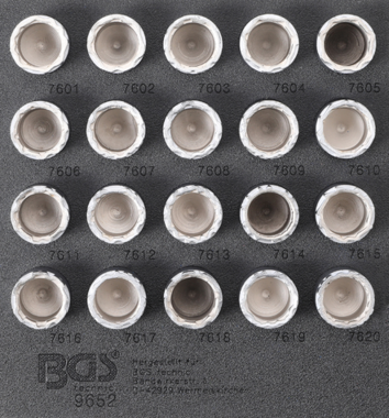 Bgs Technic Velgenslot demontageset voor Volvo 20-delig