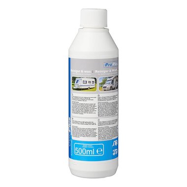 Reiniger & Wax 500ml voor caravan en camper