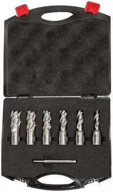 Set kernboren 6-delig 12 - 22mm