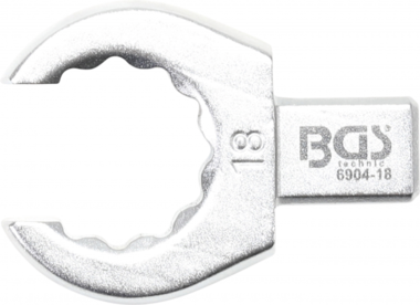 Bgs Technic Insteek-ringsleutel open 18 mm