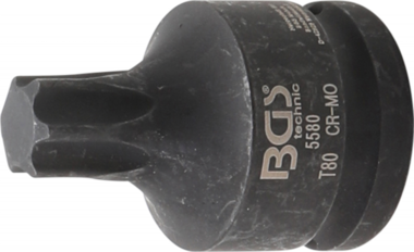 Bgs Technic Kracht dopsleutelbit 20 mm (3/4) T-profiel (voor Torx) T80