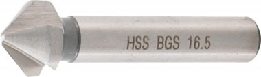 Bgs Technic Verzinkboor HSS DIN 335 Vorm C diameter 16,5 mm
