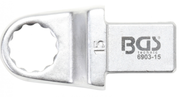 Bgs Technic Insteek-ringsleutel 15 mm